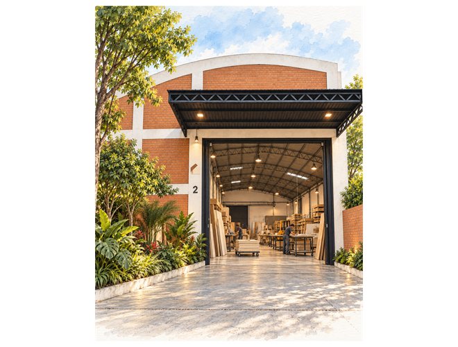 Fachada CasaPro Madera Centro de Servicios — Fernando de la Mora